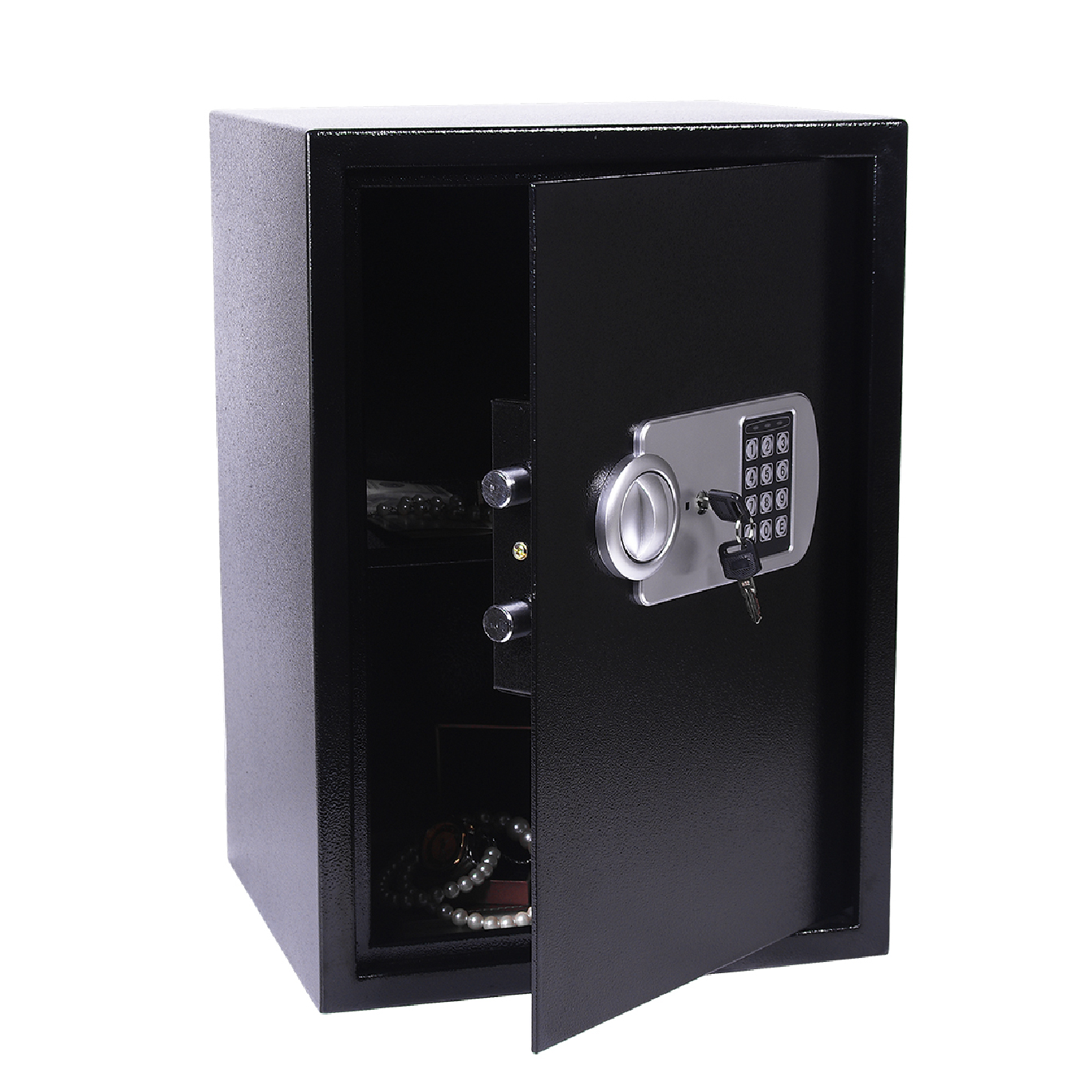 LockWell Electronic Safe, Digital Lock With 3 Led Indicators, Blackcolors, 50EL
